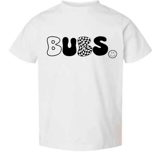 "BUBS" Checkerboard Kids Graphic Tee