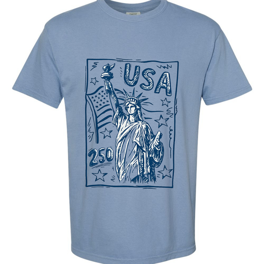USA 250 Statue of Liberty Graphic Tee Twice the Charm Boutique
