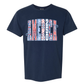 America Patchwork Graphic Tee Twice the Charm Boutique