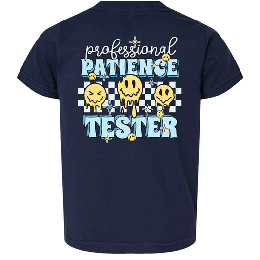 Professional Patience Tester Kids Tee (Back Design) My Store