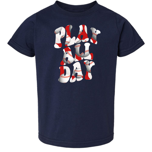 Play All Day Baseball Tee