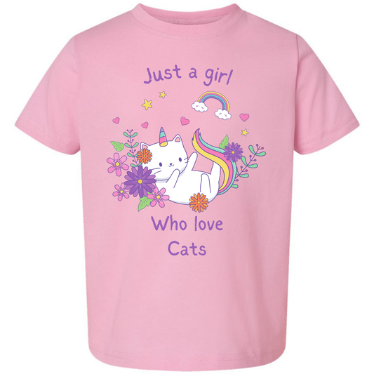 Just a Girl Who Loves Cats Tee