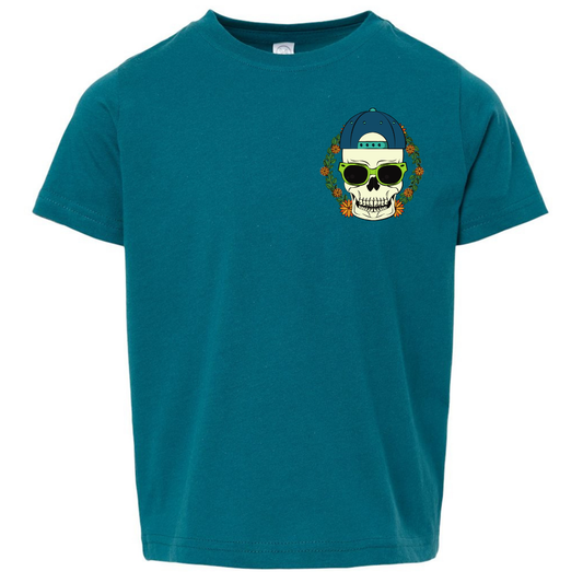Bad to the Bone Kids Tee (Back Design)