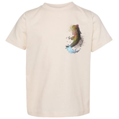 Daddy’s Fishing Buddy Kids Tee (Back Design)