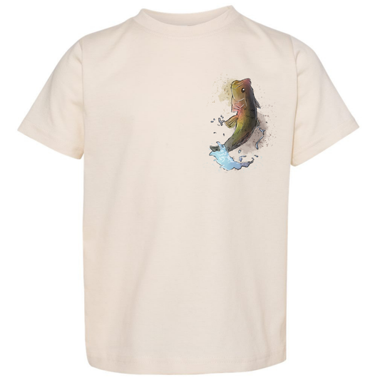 Daddy’s Fishing Buddy Kids Tee (Back Design) My Store