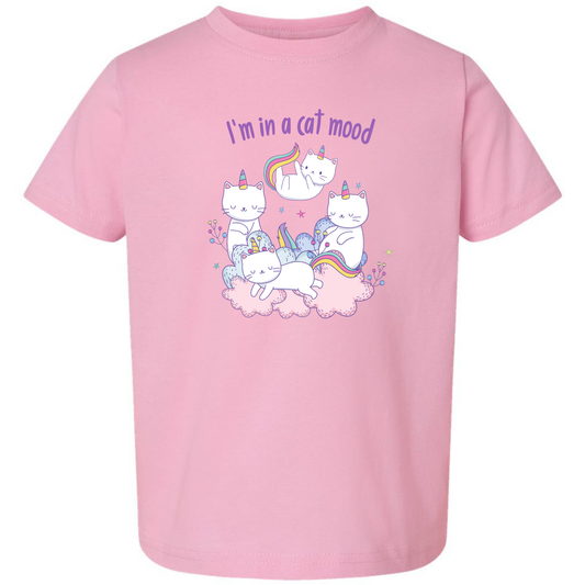 “I’m In a Cat Mood” Kids Graphic Tee