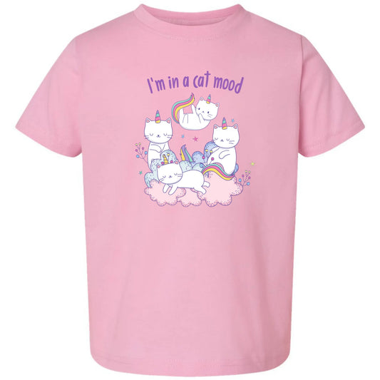 “I’m In a Cat Mood” Kids Graphic Tee My Store