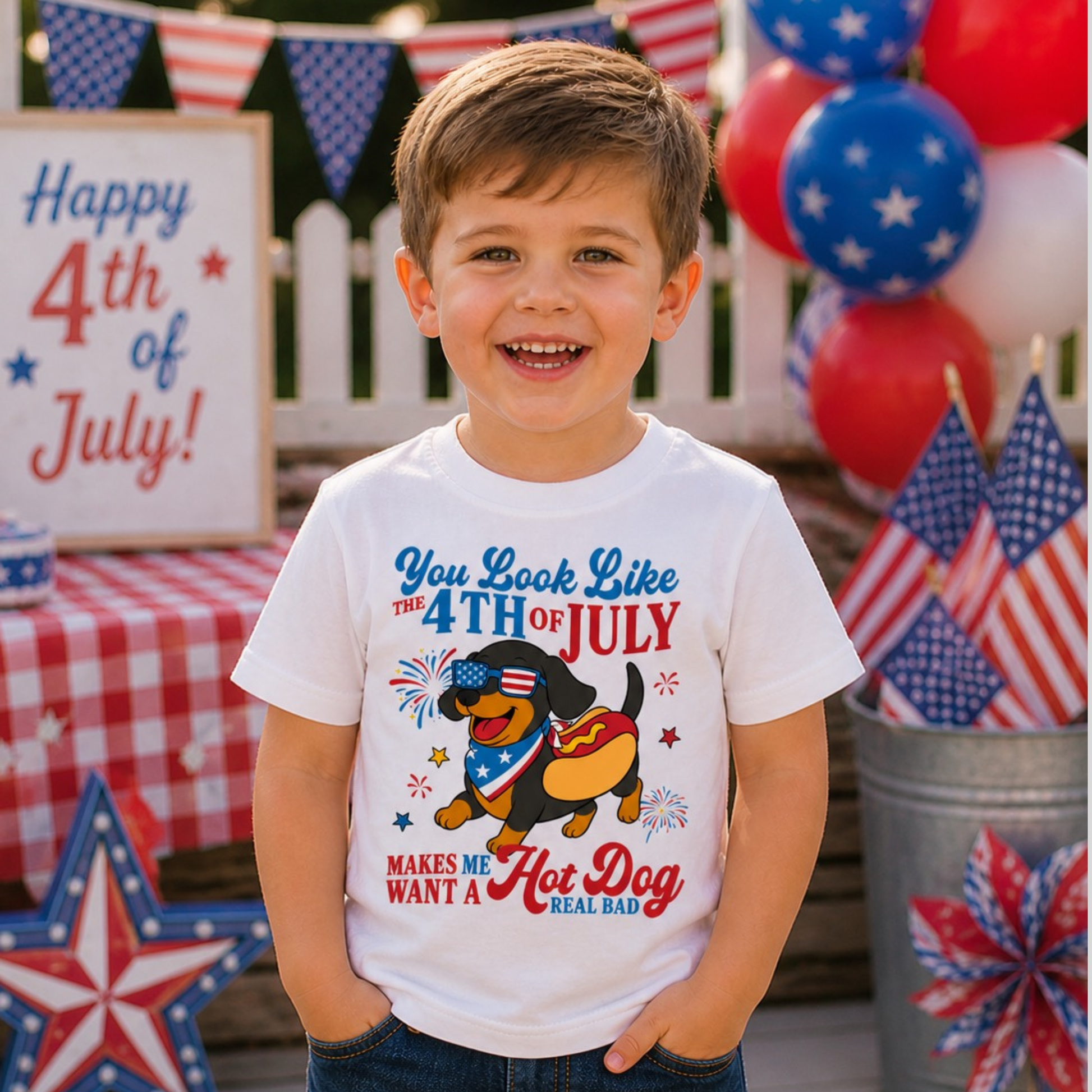 You Look Like the 4th of July Kids Shirt Twice the Charm Boutique