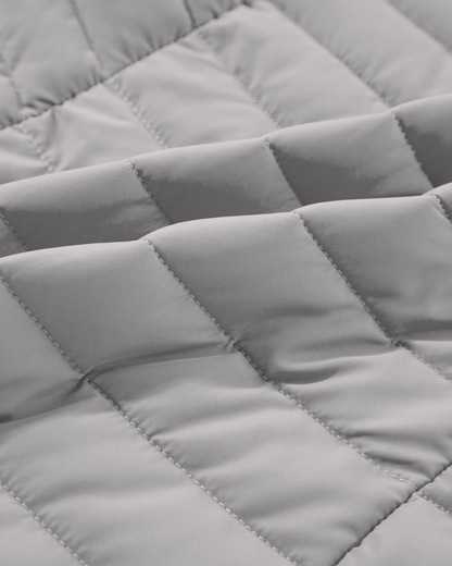 Cozy Everyday Quilted Puffer Vest – Silver
