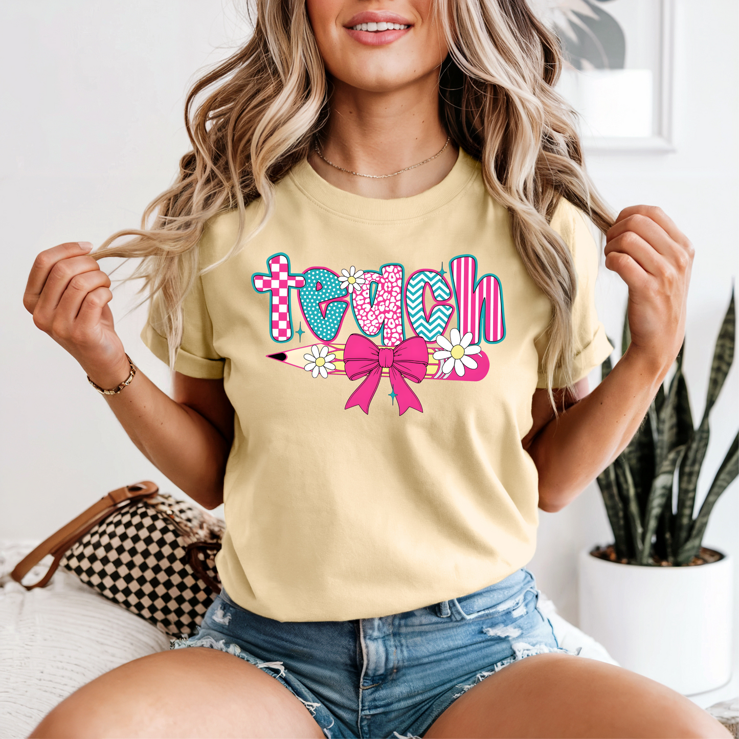 Teach Daisy Graphic Tee