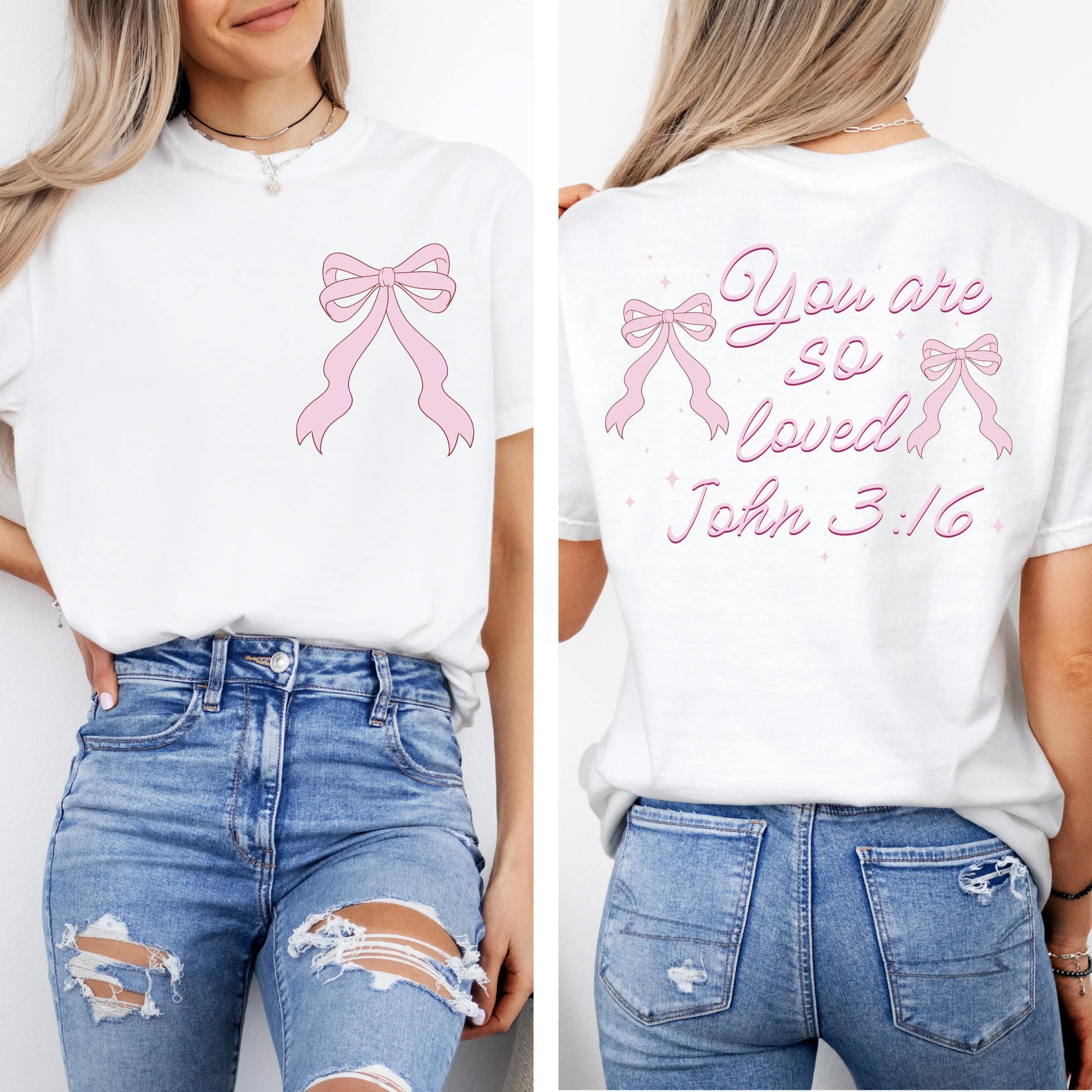 You Are So Loved John 3:16 Tee Twice the Charm Boutique