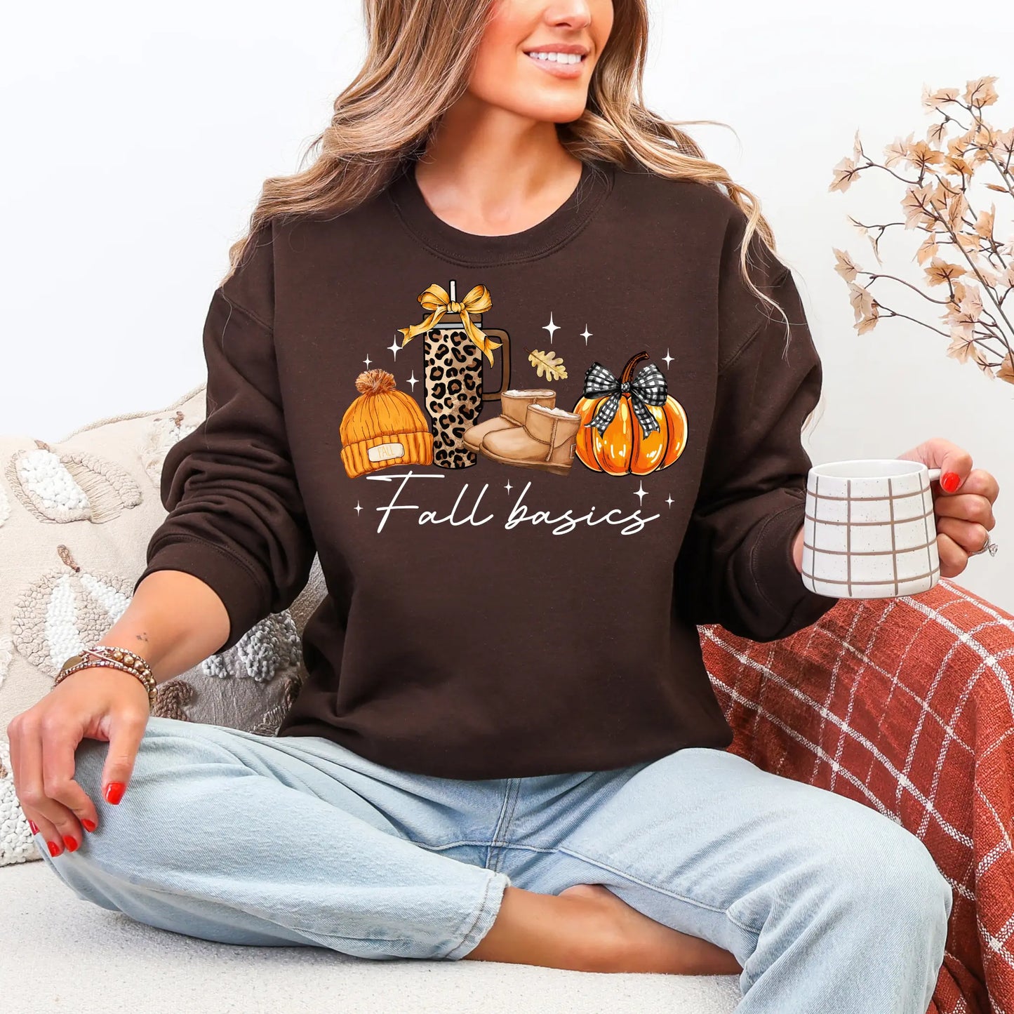 Fall Basics Sweatshirt Twice the Charm Boutique