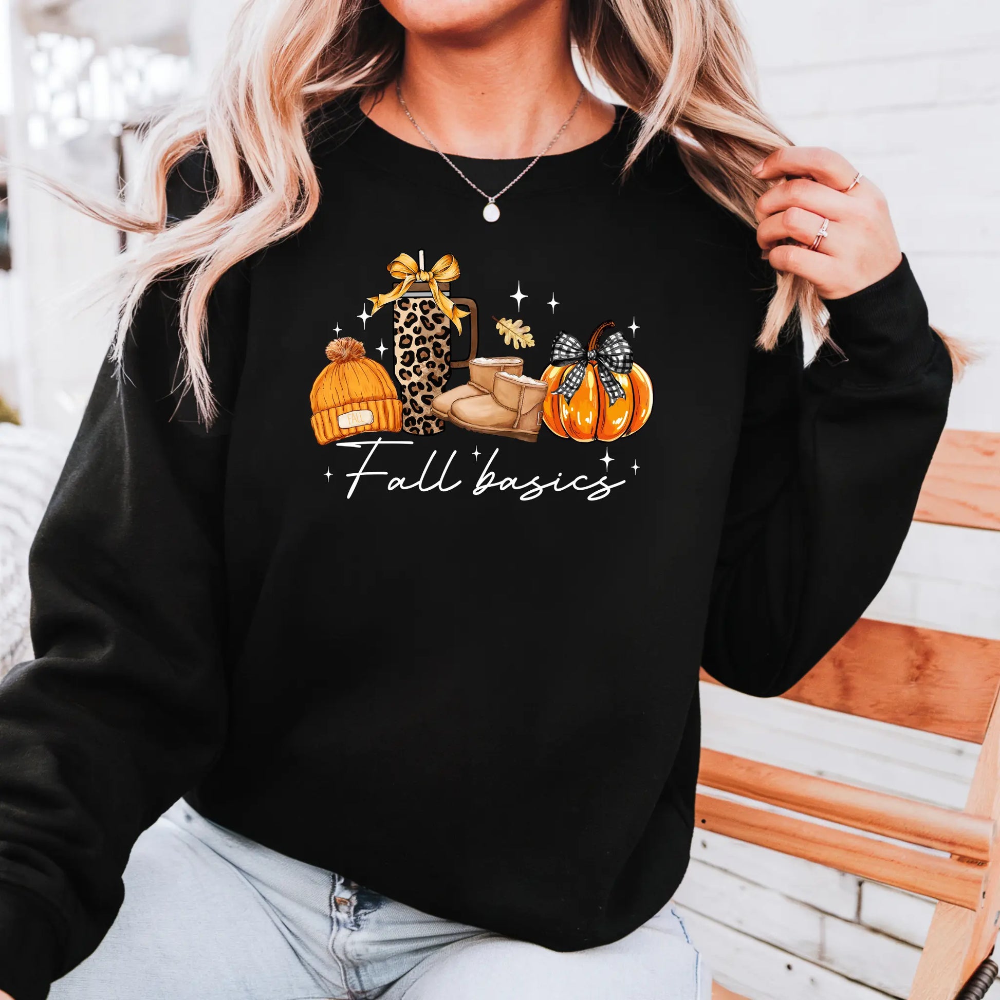 Fall Basics Sweatshirt Twice the Charm Boutique