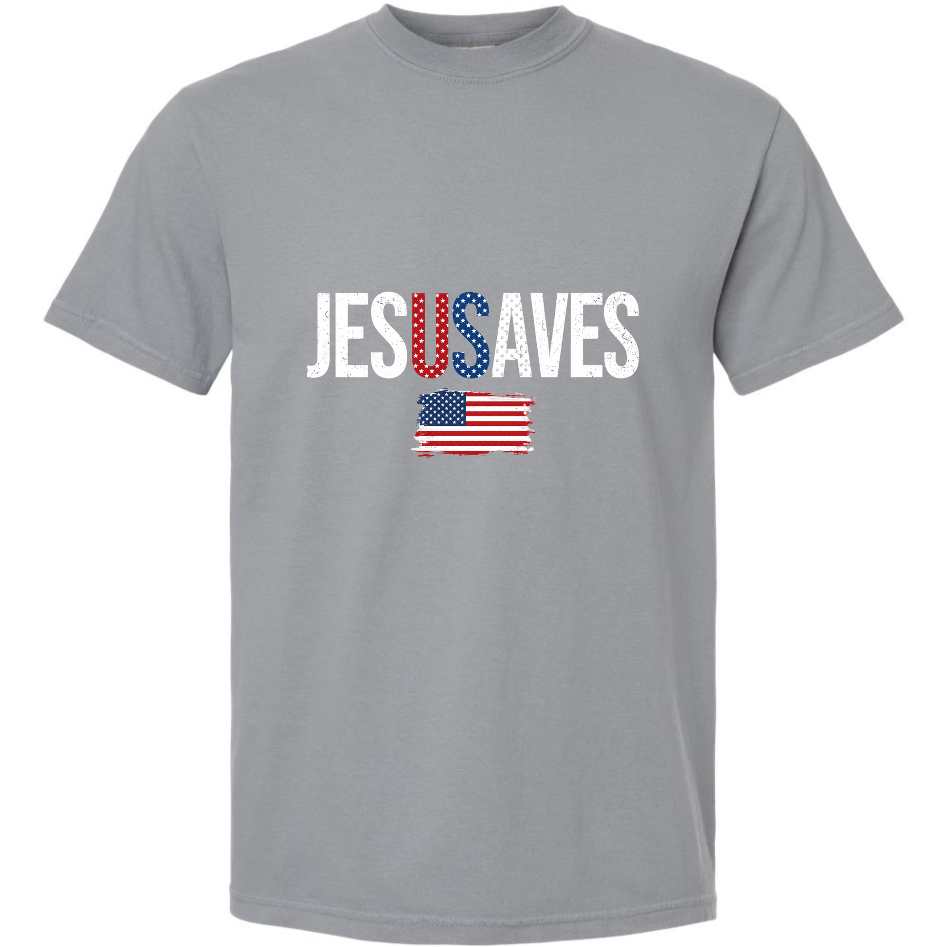 Jesus Saves Patriotic Graphic Tee Twice the Charm Boutique