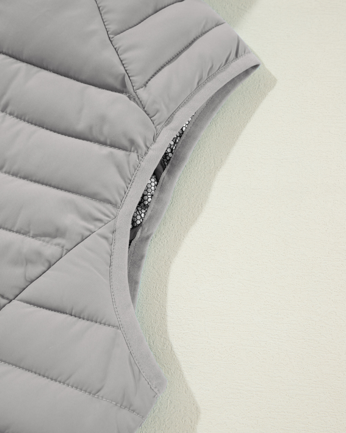 Cozy Everyday Quilted Puffer Vest – Silver