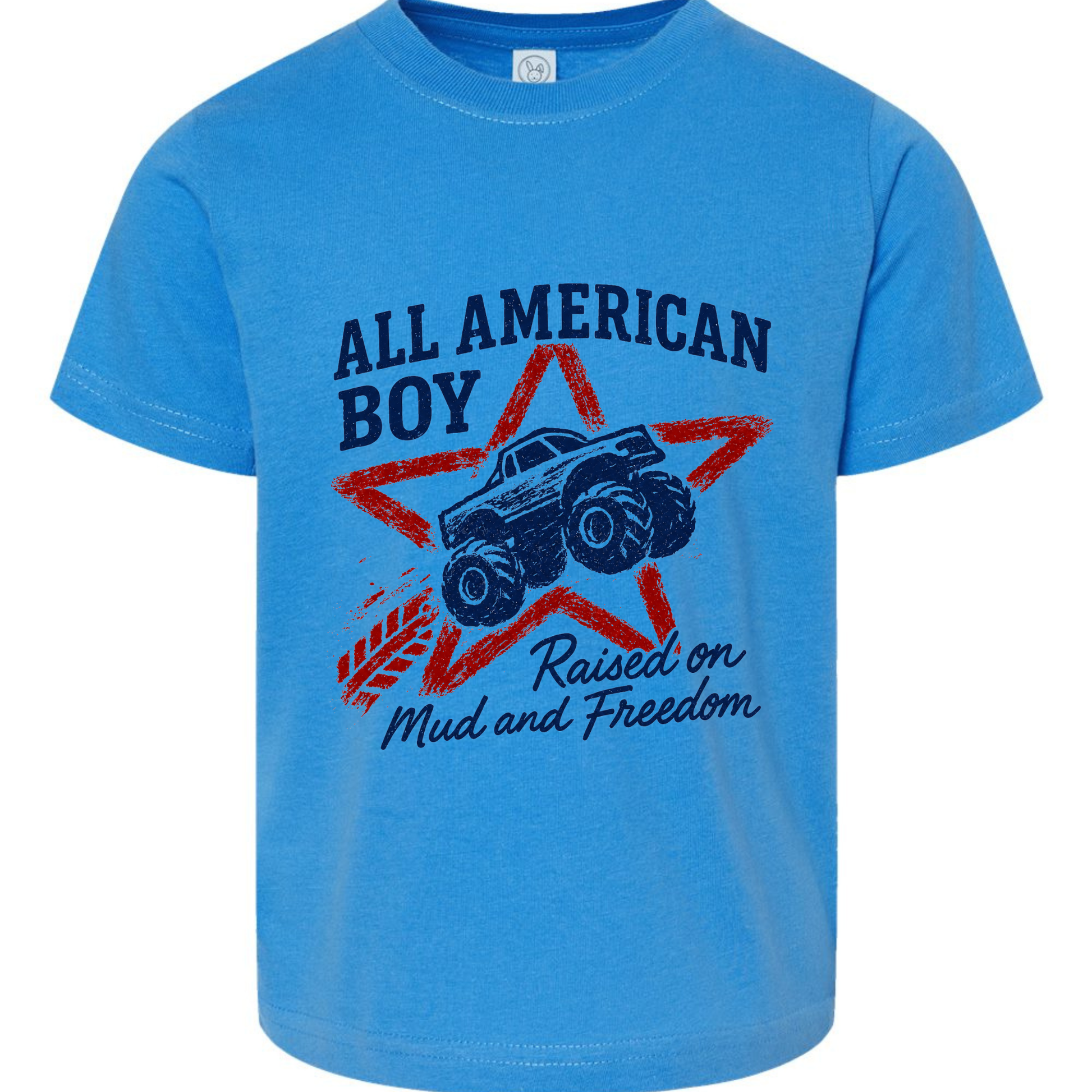 All American Boy Monster Truck Shirt Twice the Charm Boutique