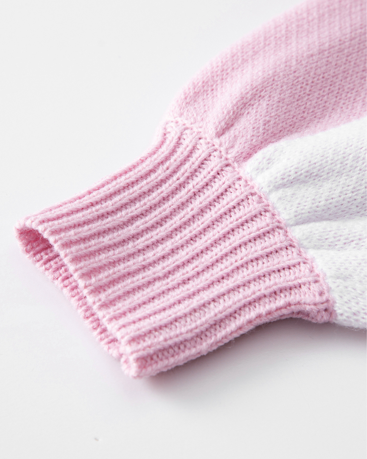 Pretty in Pink Checkered Knit Sweater