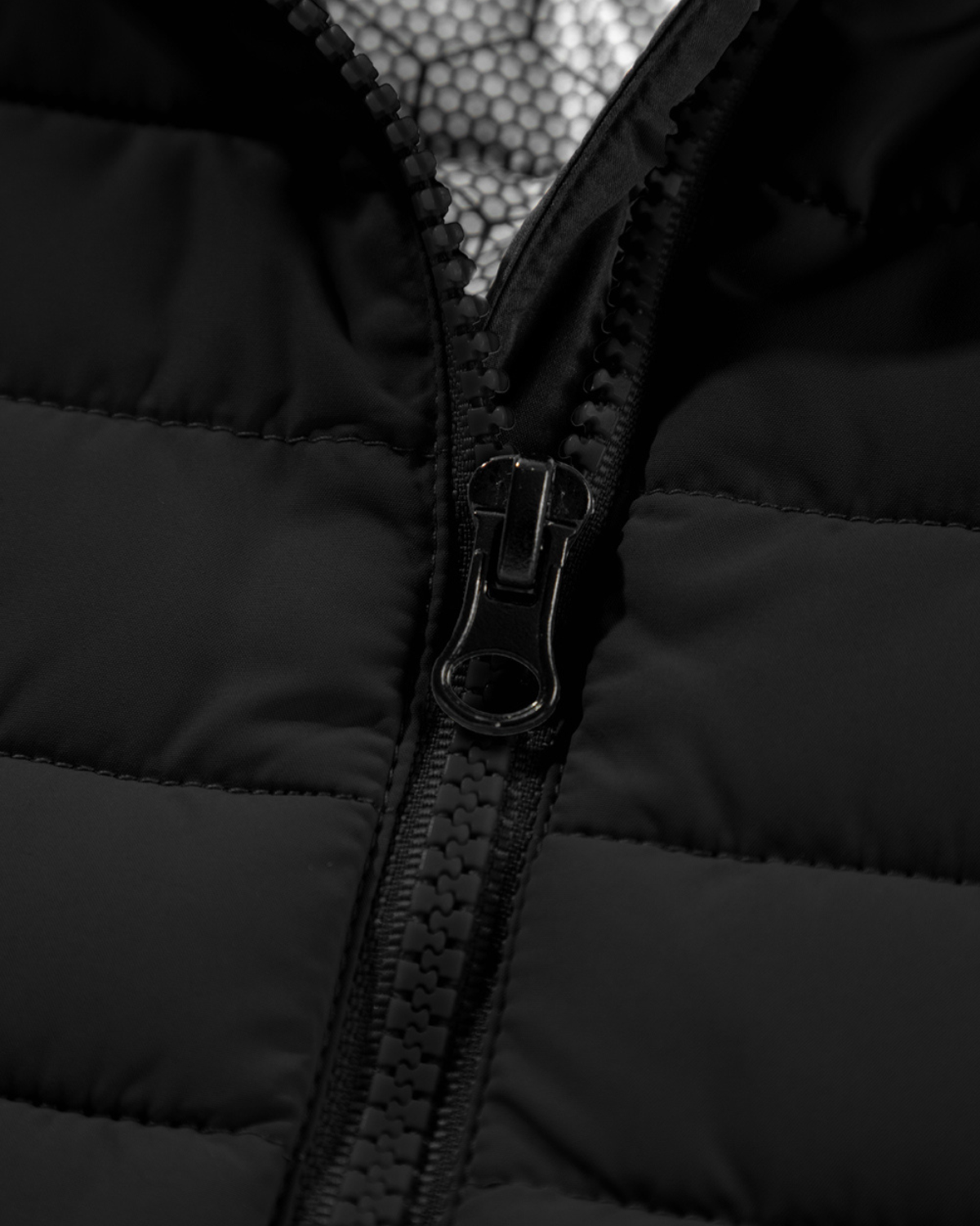 Cozy Everyday Quilted Puffer Vest – Black