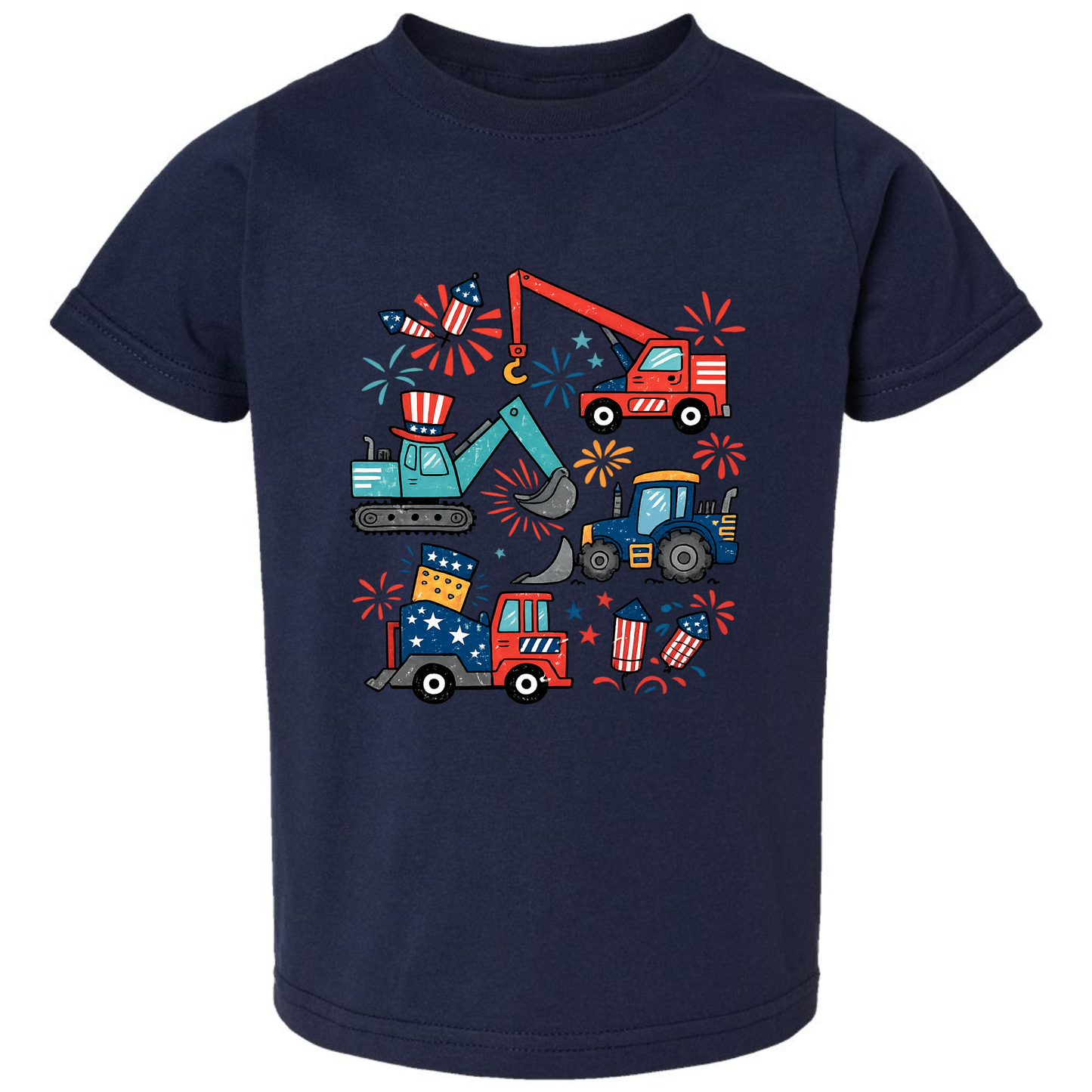 Patriotic Construction Kids Tee Twice the Charm Boutique