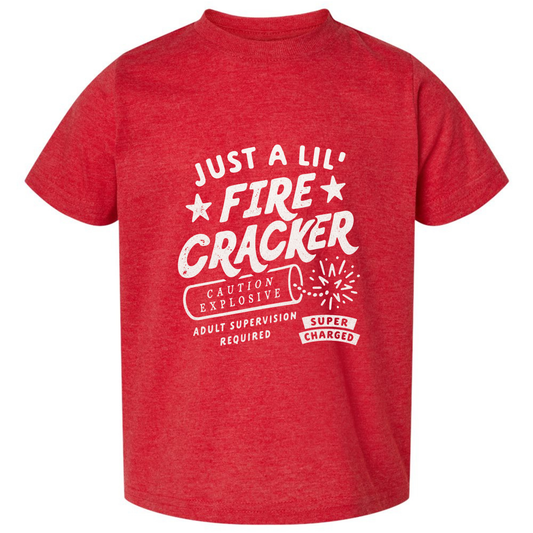 Just a Lil’ Firecracker Kids Tee Twice the Charm Boutique