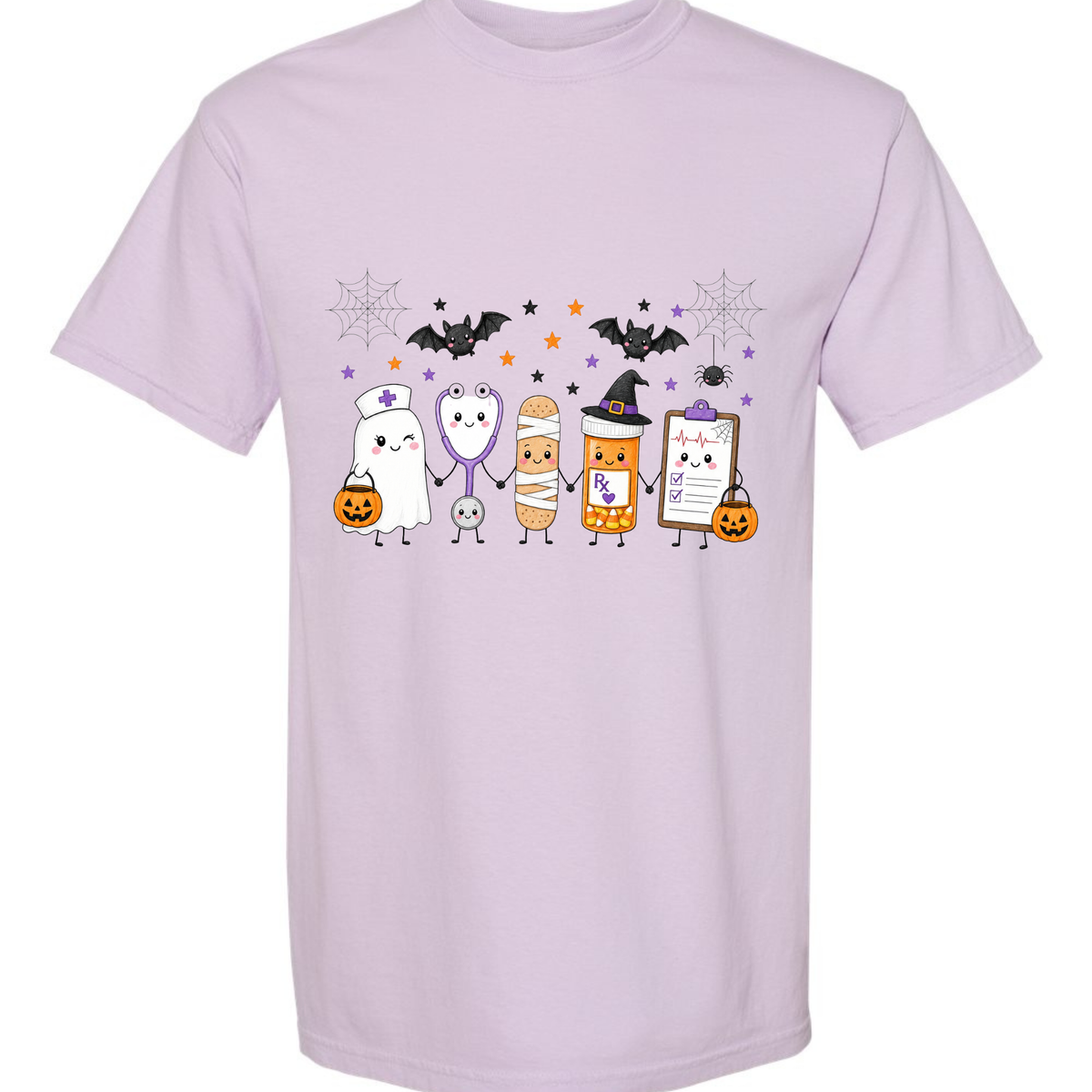 Spooky Medical Squad Comfort Colors Tee