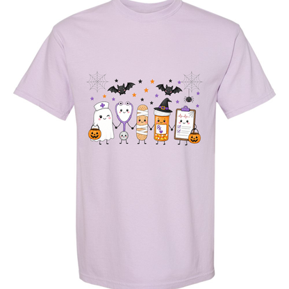 Spooky Medical Squad Comfort Colors Tee