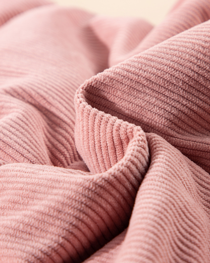 Cozy Comfort Corduroy Puffer Vest – Dusty Rose