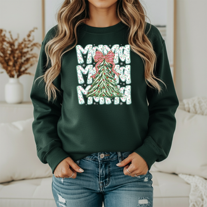 Christmas Mama Gildan Sweatshirt – Festive Mama Holiday Crewneck