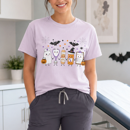 Spooky Medical Squad Comfort Colors Tee