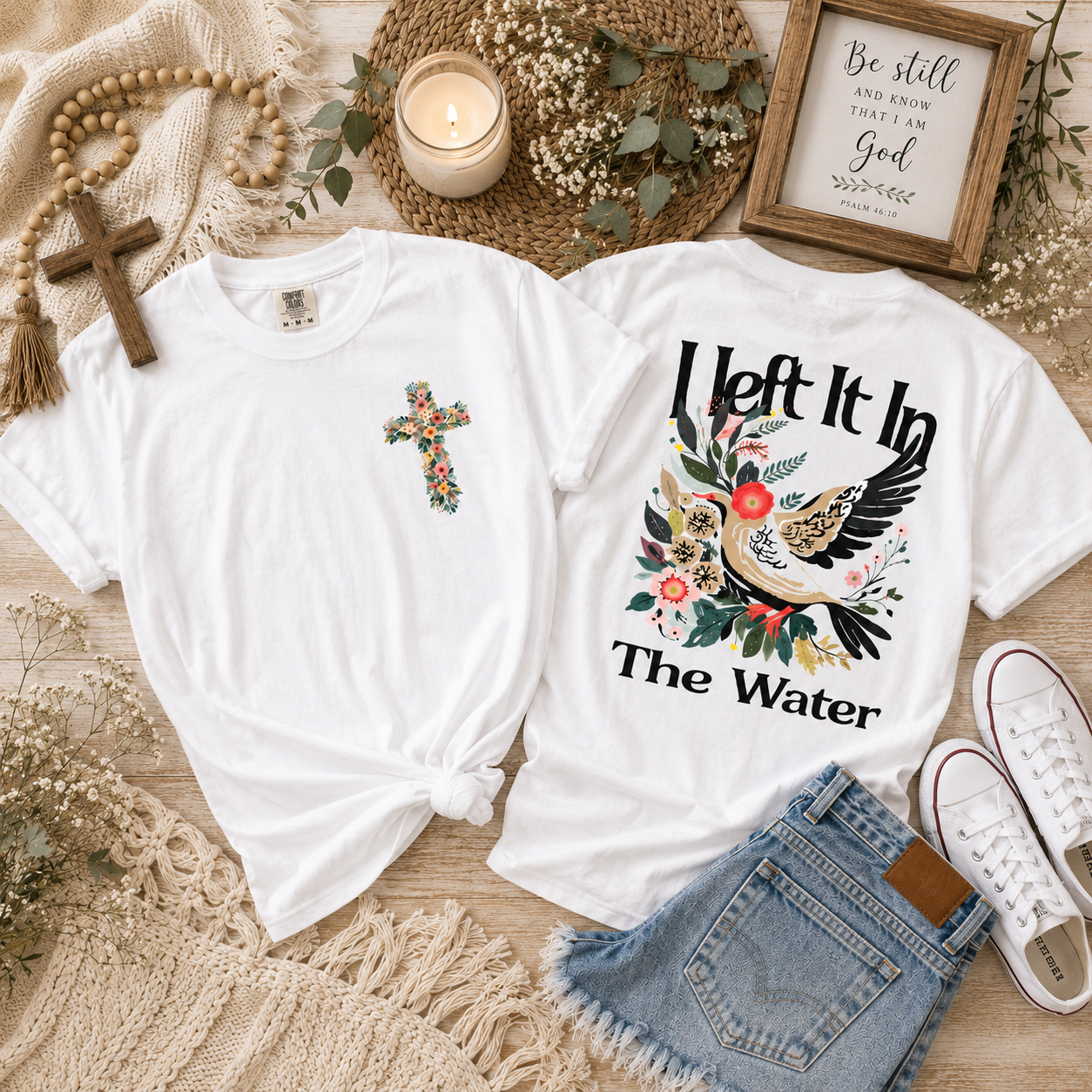 Left It In The Water Dove Graphic Tee