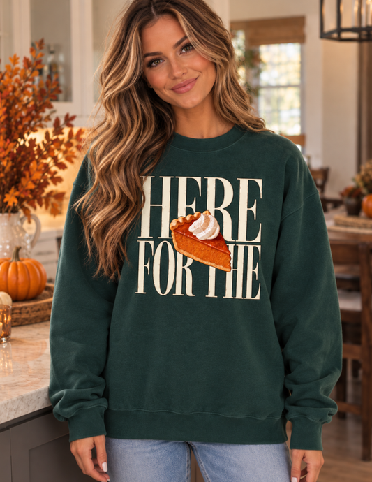 Here for the Pie Lane Seven Sport Green Crewneck Sweatshirt