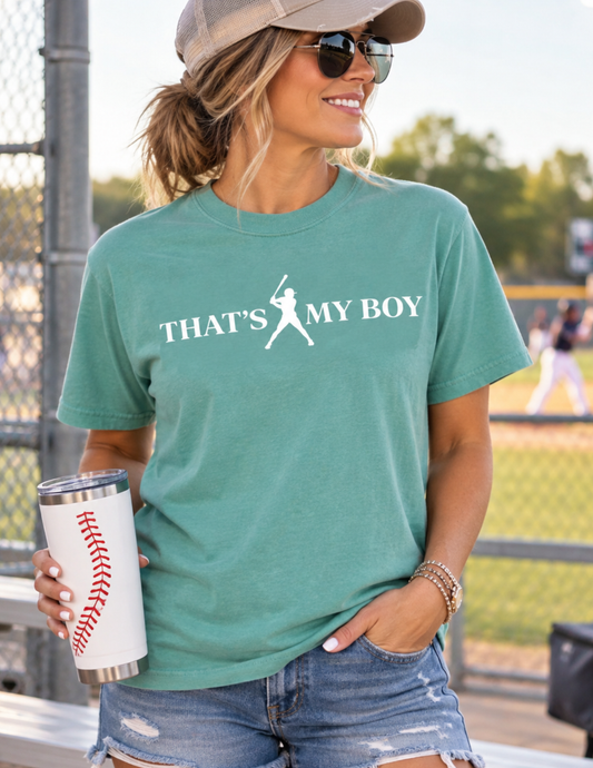 That’s My Boy Baseball Mom Tee