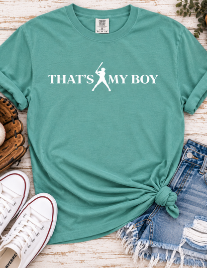 That’s My Boy Baseball Mom Tee