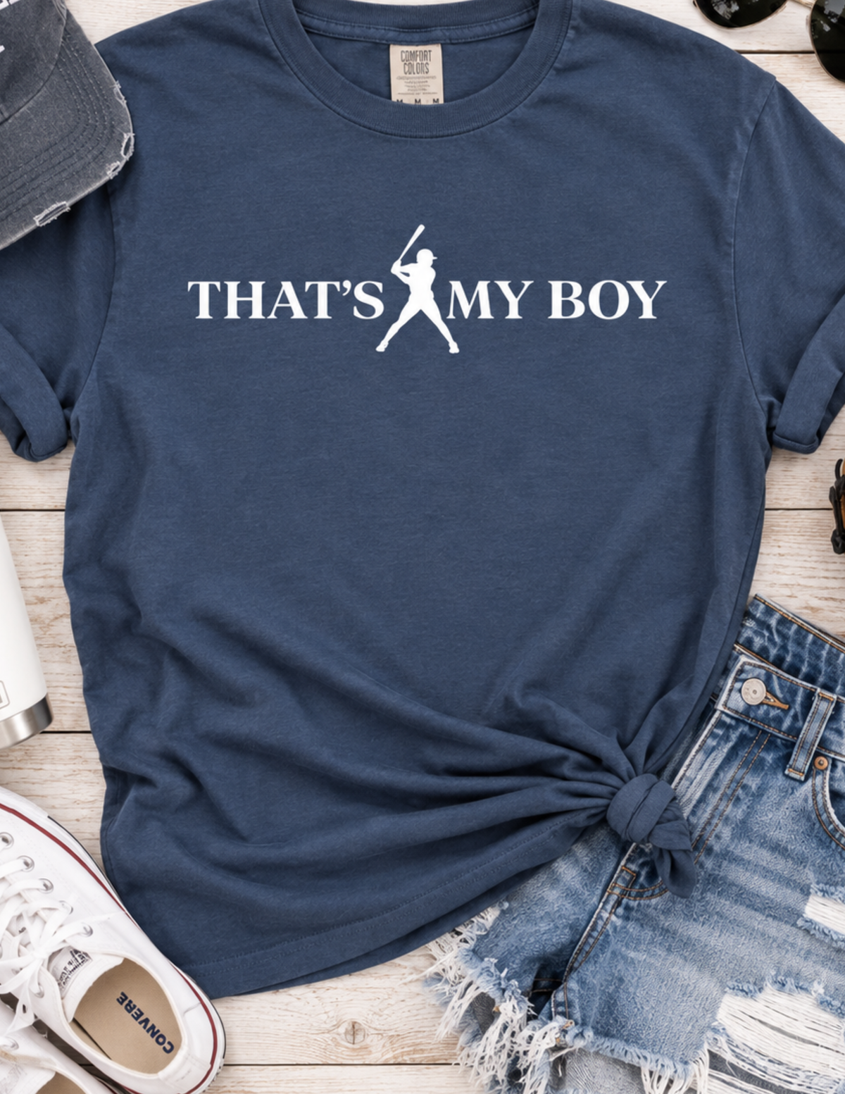 That’s My Boy Baseball Mom Tee