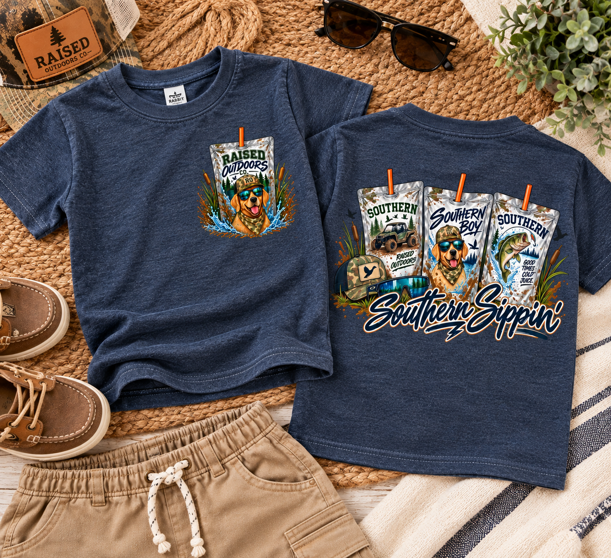 Southern Sippin’ Kids Graphic Tee