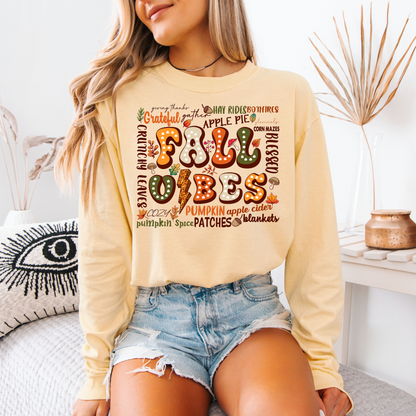 Fall Vibes Long Sleeve Tee