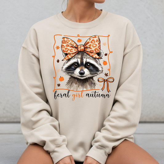 Feral Girl Autumn Sweatshirt