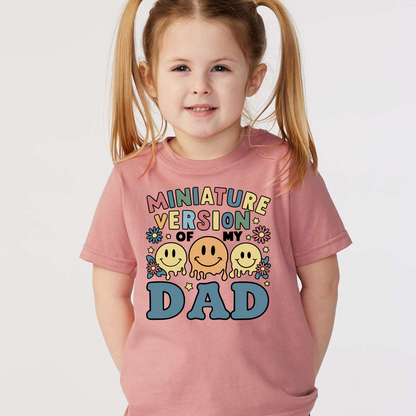 Miniature Version of My Dad Kids Graphic Tee