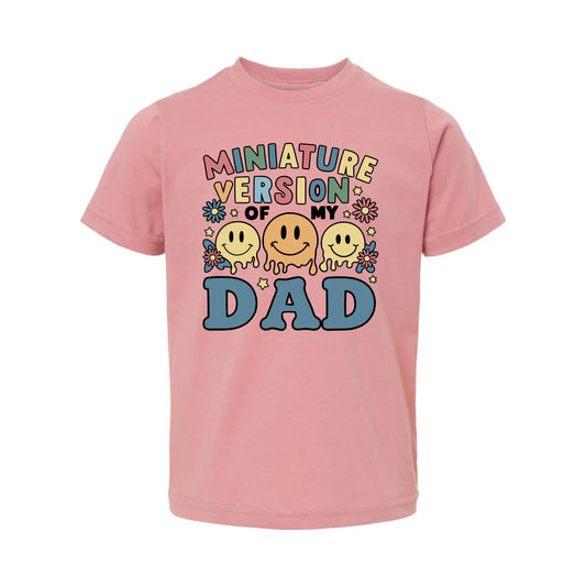 Miniature Version of My Dad Kids Graphic Tee Twice the Charm Boutique