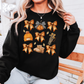 Fall Coquette Bows & Cozy Essentials Sweatshirt