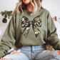 Camo Bow Sweatshirt