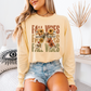 Fall Vibes Floral Bow Long Sleeve Tee