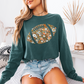 Floral Football Long Sleeve Tee