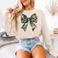 Camo Bow Long Sleeve Tee