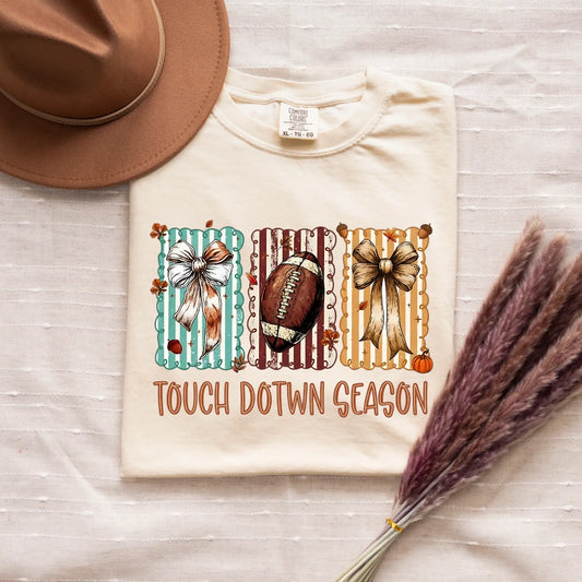 Touchdown Season Football Tee Twice the Charm Boutique