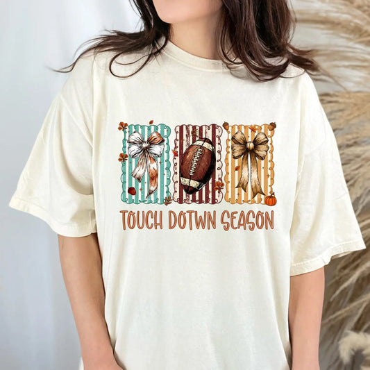Touchdown Season Football Tee Twice the Charm Boutique