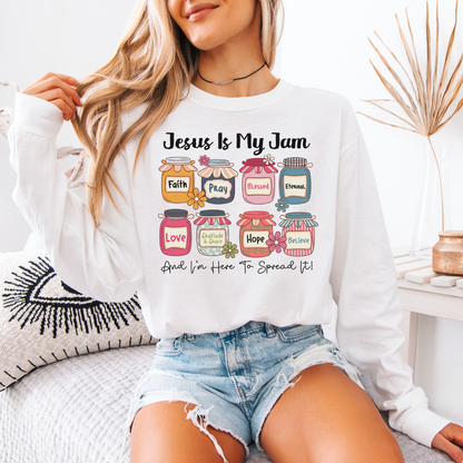 Jesus Is My Jam Christian Tee