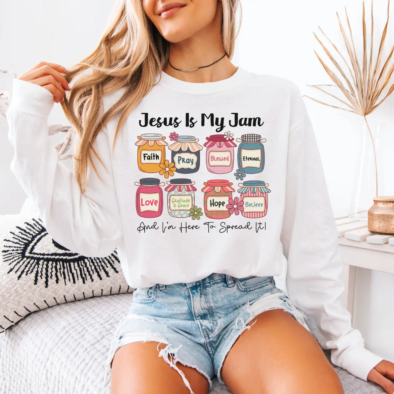 Jesus Is My Jam Christian Tee Twice the Charm Boutique