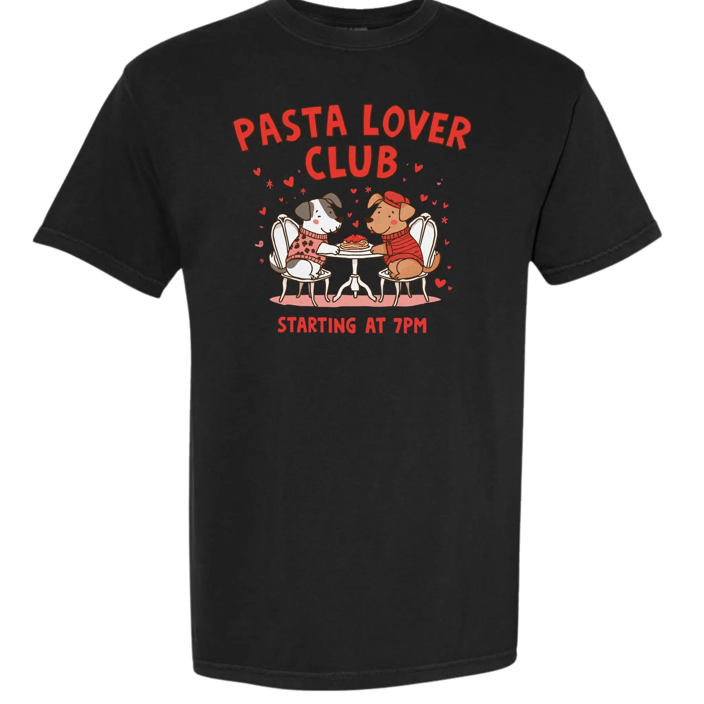 Pasta Lover Club Valentine Graphic Twice the Charm Boutique