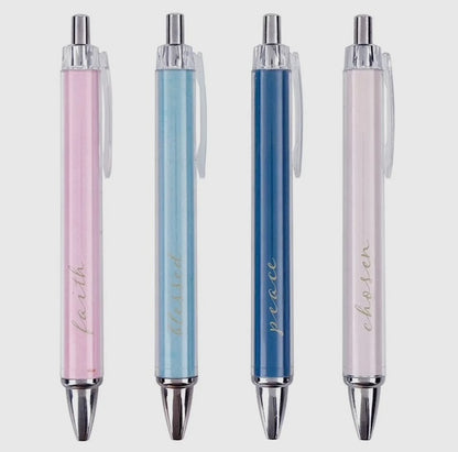 Biblical Affirmation Pen Set